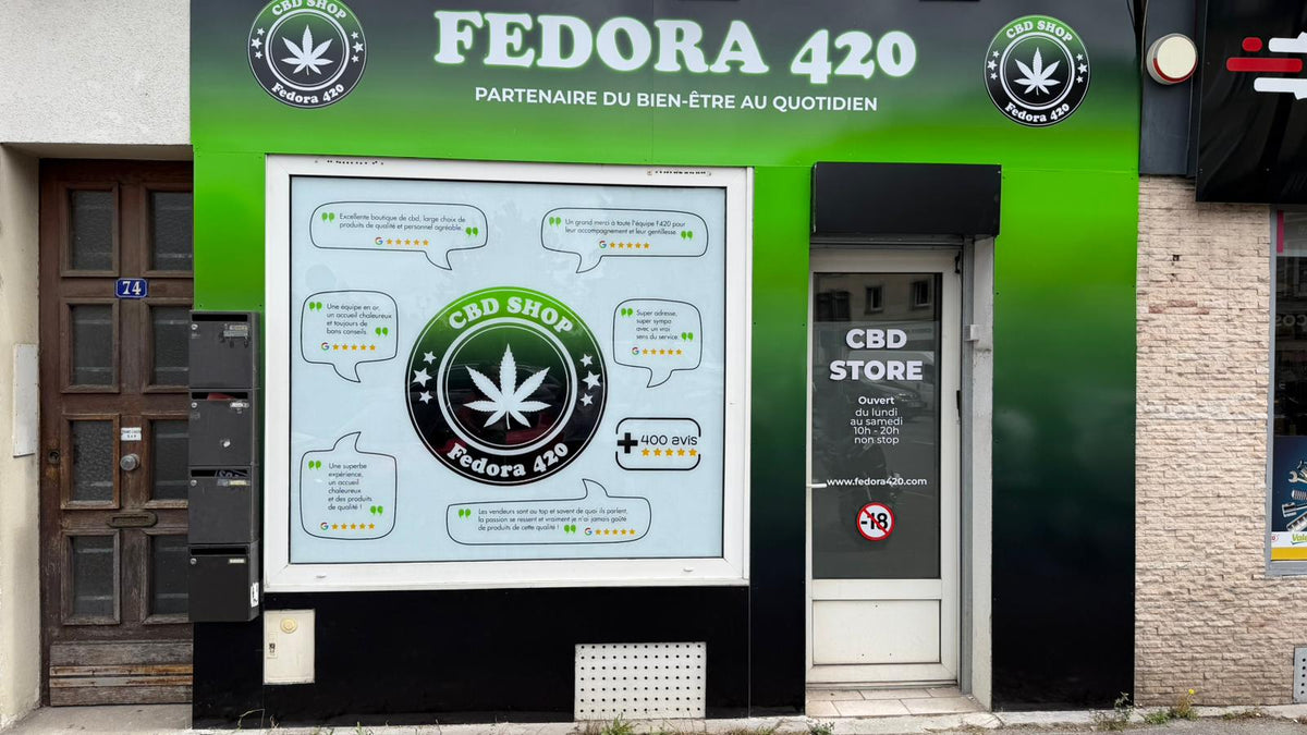 Fedora420 ouvre une nouvelle boutique CBD à Saint-Ouen-l’Aumône | Fedora 420