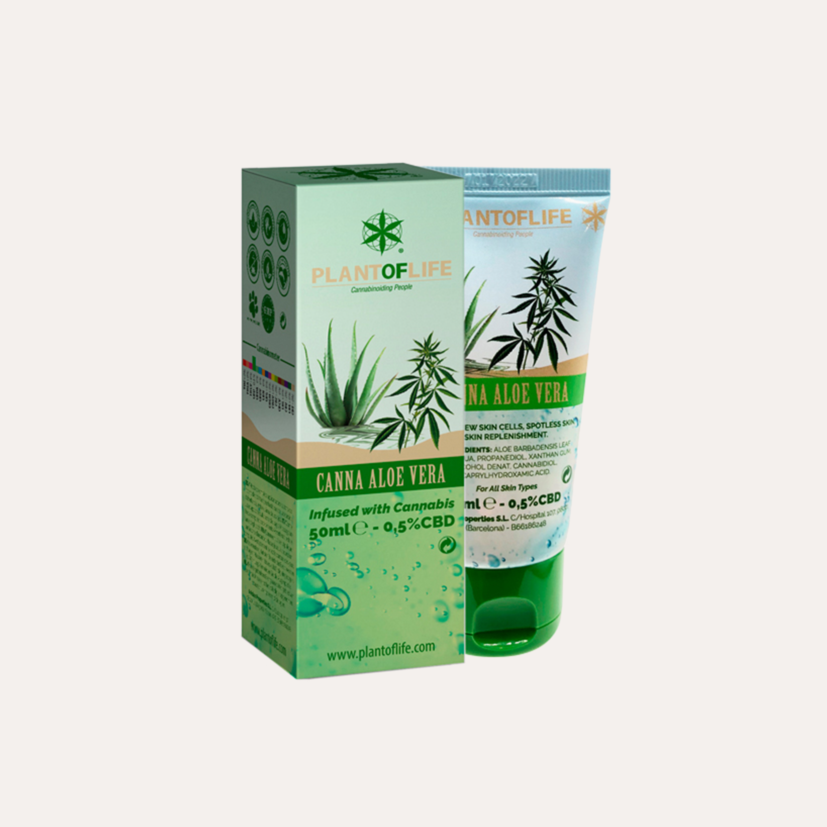Aloe Vera CBD Skin Care 50ML